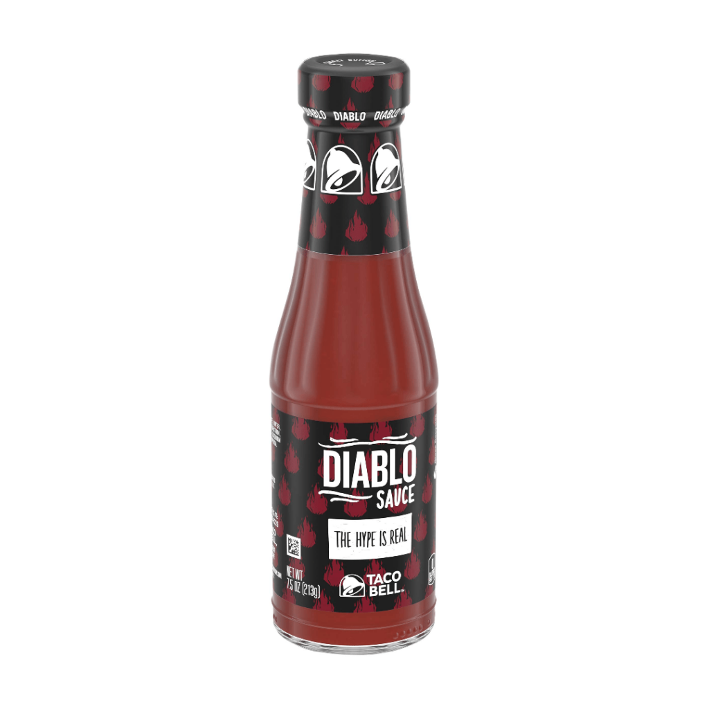 Taco Bell Diablo Sauce 12x7.5oz Pacific Candy Wholesale