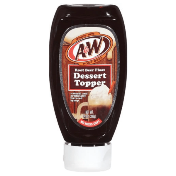 A&W Root Beer Float Dessert Topper 6x12oz-min