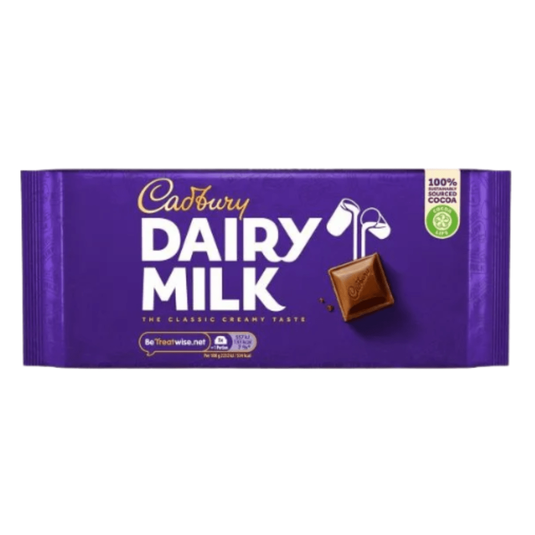 Cadbury Dairy Milk British 17x180g-min Cadbury Dairy Milk British 17x180g-min