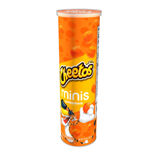 Frito-Lay Cheetos Minis Cheddar 12x3.625oz-min