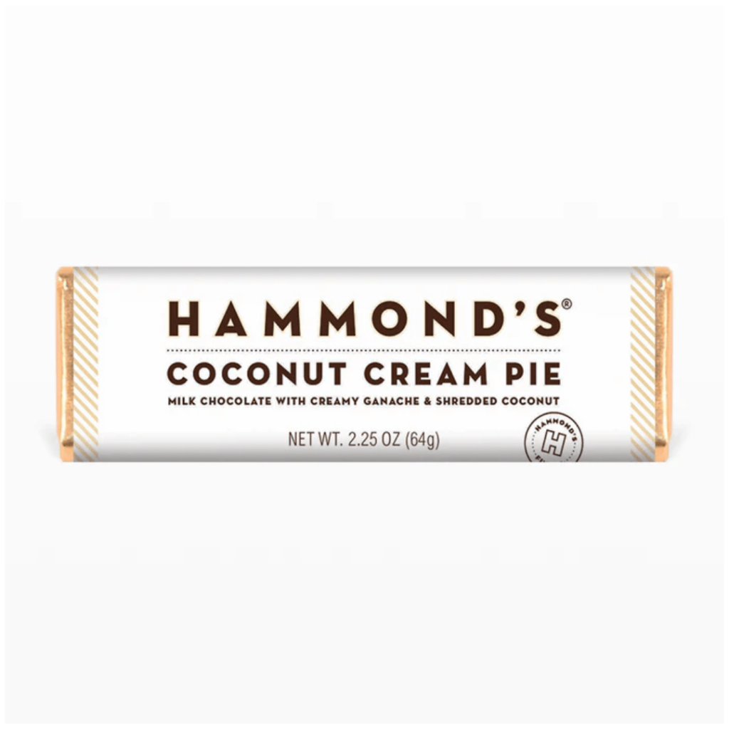 Hammond's Coconut Cream Pie Milk Chocolate 12x2.25oz Pacific Candy