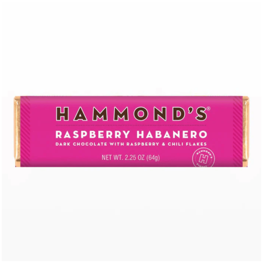 Hammond's Raspberry Habanero Dark Chocolate 12x2.25oz Pacific Candy
