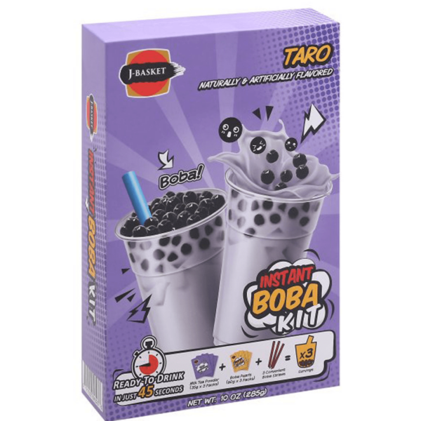 J-Basket Instant Boba Kit Taro 6x285g-min