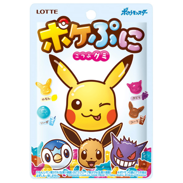 Lotte Pokepuni Pokemon Gummy 12x80g-min