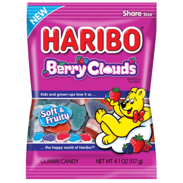 Haribo Berry Clouds 12x4.1oz-min