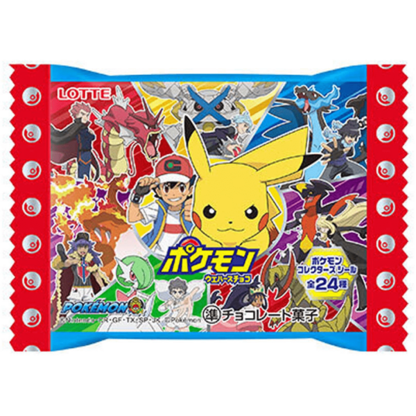 Lotte Pokemon Chocolate Wafer 30x23g-min