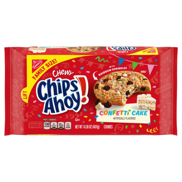 Nabisco Chips Ahoy Confetti Cake 12x14.38oz-min