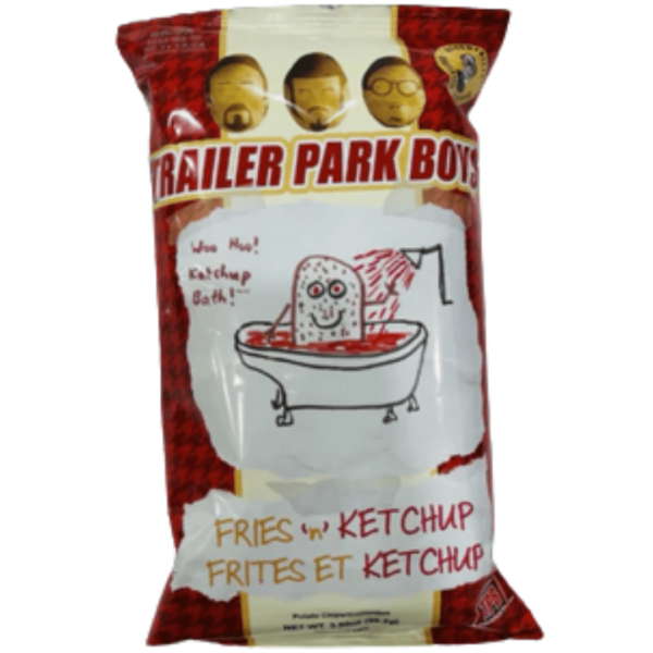 Trailer Park Boys Potato Chips Fries 'n' Ketchup 12x3.5oz-min