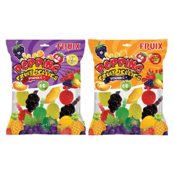 Fruix Popping Fruit Jellies 24x11.29oz-min