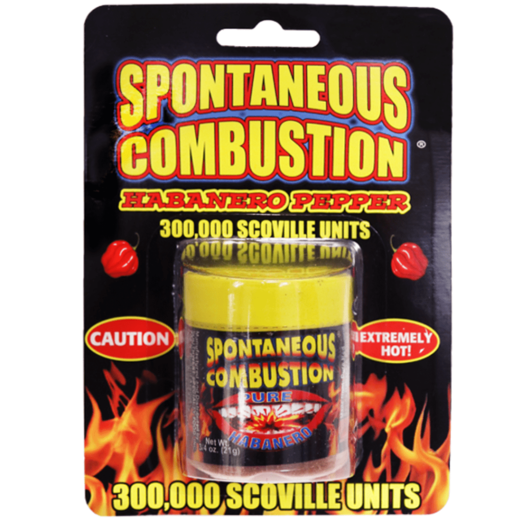 Spontaneous Combustion Seasoning Pure Ground Habanero Pepper 12x0.75oz
