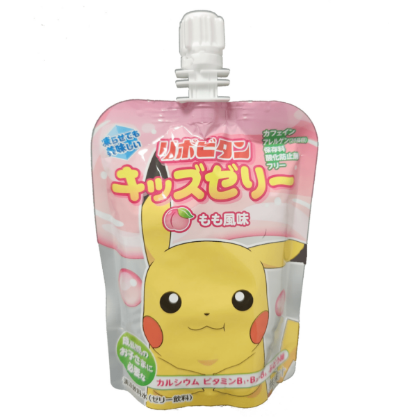 Taisho Lipovitan Pokemon Jelly Drink Peach 6x125ml-min