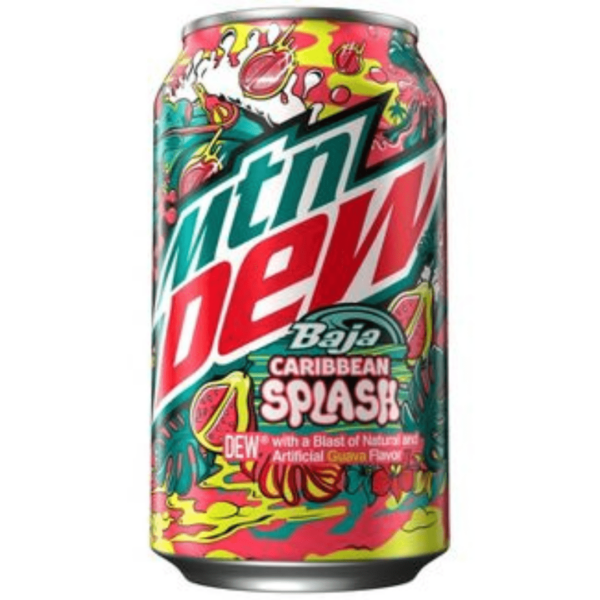 Mountain Dew Baja Caribbean Splash 12x355ml-min