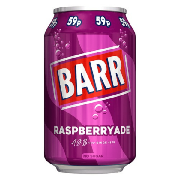 Barr Raspberryade Price Marked British 24x330ml-min