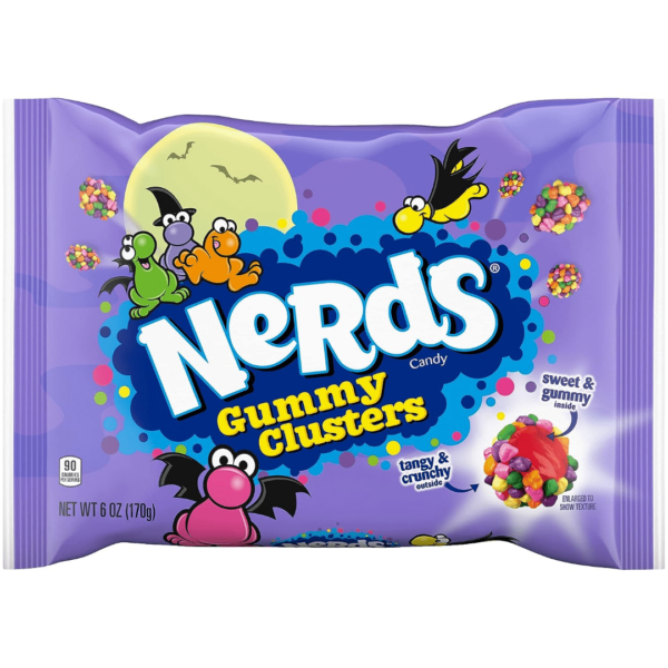 Ferrara Nerds Gummy Clusters Halloween 12x6oz-min
