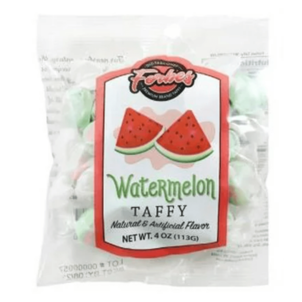 Forbes Salt Water Taffy Watermelon 24x4oz-min