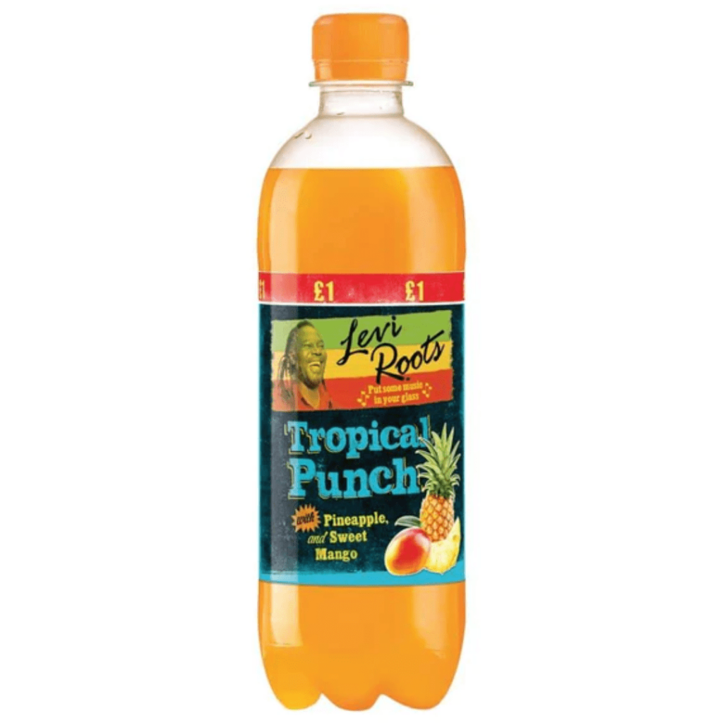 Levi Roots Jamaican Tropical Punch Price Marked British 12x500ml Pacific Candy Wholesale Levi Roots Jamaican Tropical Punch Price Marked British 12x500ml Pacific Candy Wholesale