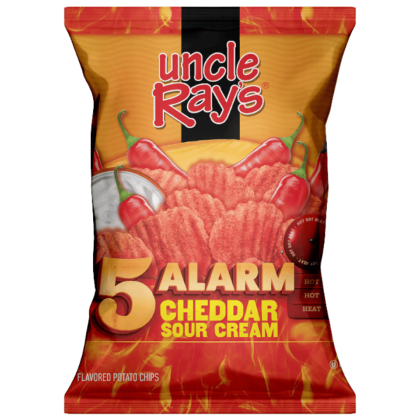 Uncle Ray's 5 Alarm Cheddar Sour Cream 12x3oz-min