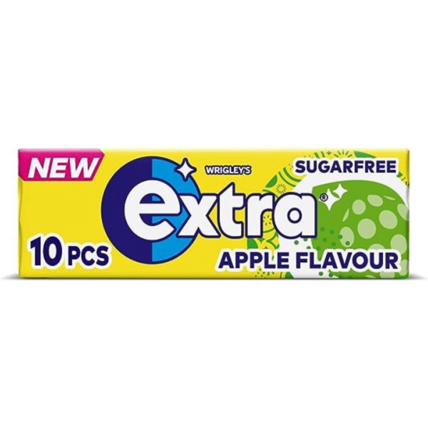 Wrigley's Extra Sugar Free Apple British 30-min