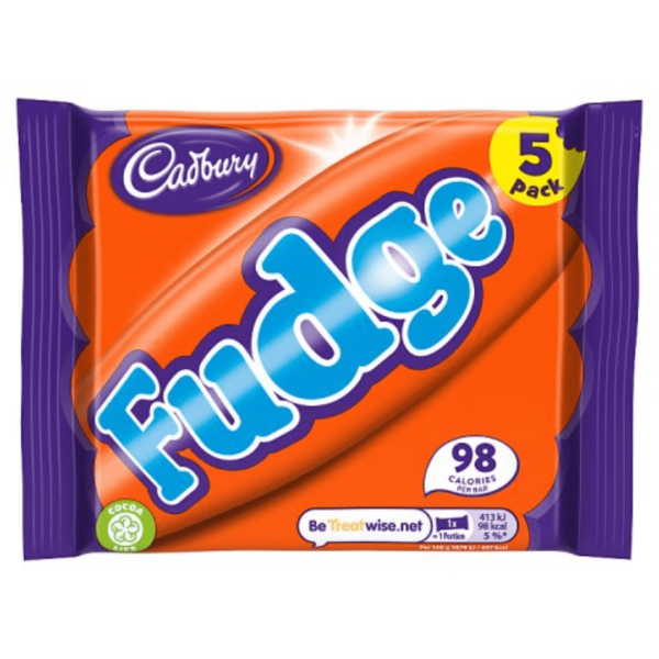 Cadbury Fudge Five Pack British 20x110g-min