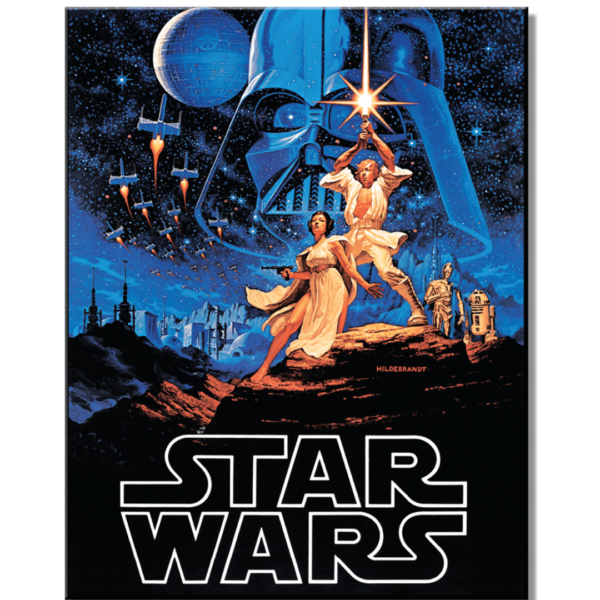 Metal Sign Star Wars Hildebrandt 16_x12.5_-min