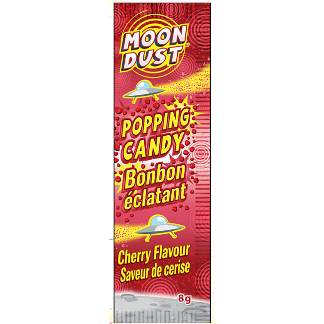 Moon Dust Popping Candy Cherry 36 Pacific Candy Wholesale