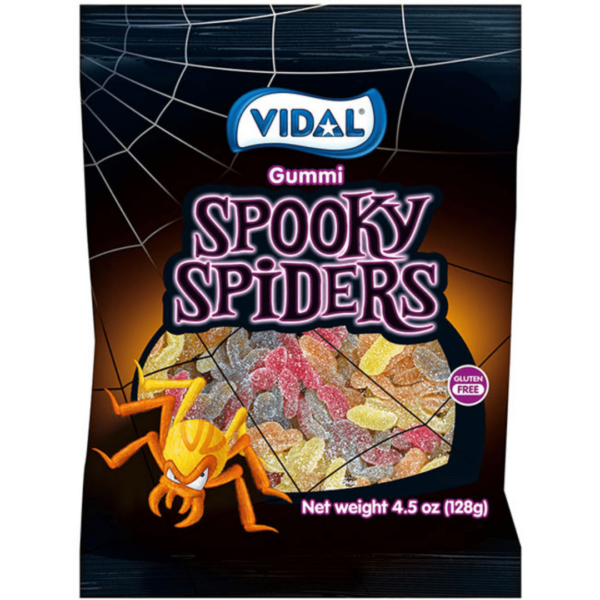 Vidal Spooky Spiders Halloween 14x4.5oz-min