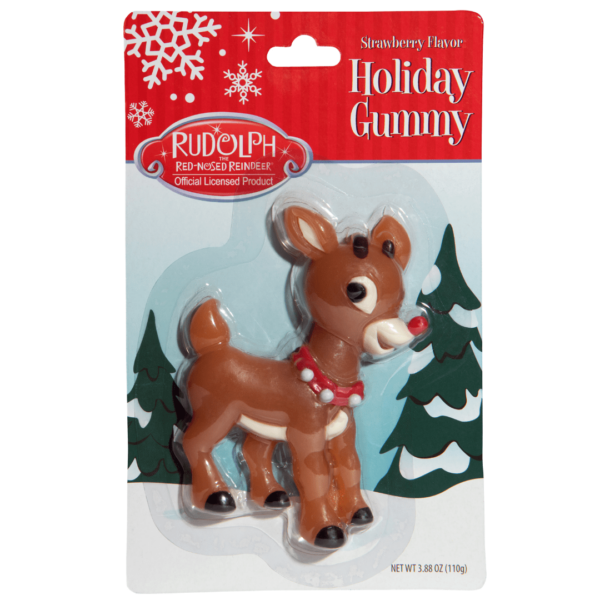 Boston America Rudolph The Red Nosed Reindeer Gummy Christmas 9-min