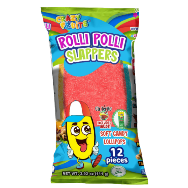 Crazy Fruits Rolli Polli Slappers 12x3.92oz-min