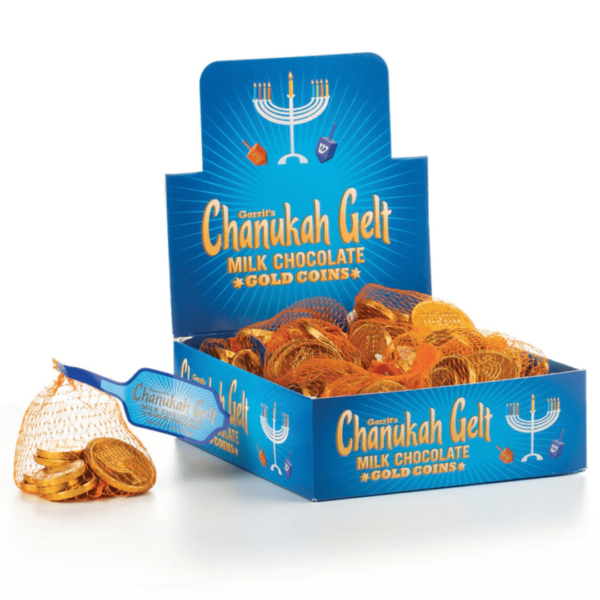 Fort Knox Chanukah Gelt Chocolate Coins 36x0.5 oz-min