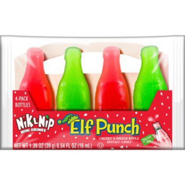 Nik-L-Nip Elf Punch Mini Drinks Christmas 18-min