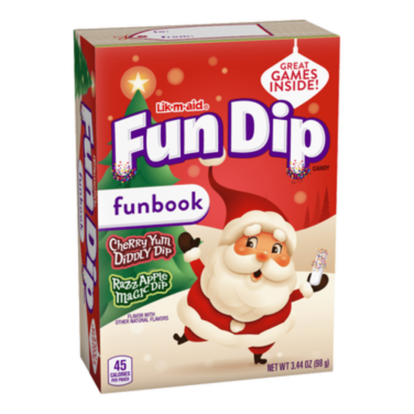 Ferrara Nestle Fun Dip Book Christmas 24x3.44oz-min
