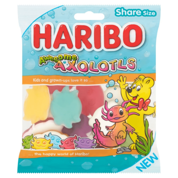 Haribo Awesome Axolotls British 12x160g-min