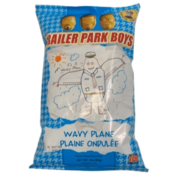 Trailer Park Boys Potato Chips Wavy Plane 24x85g-min