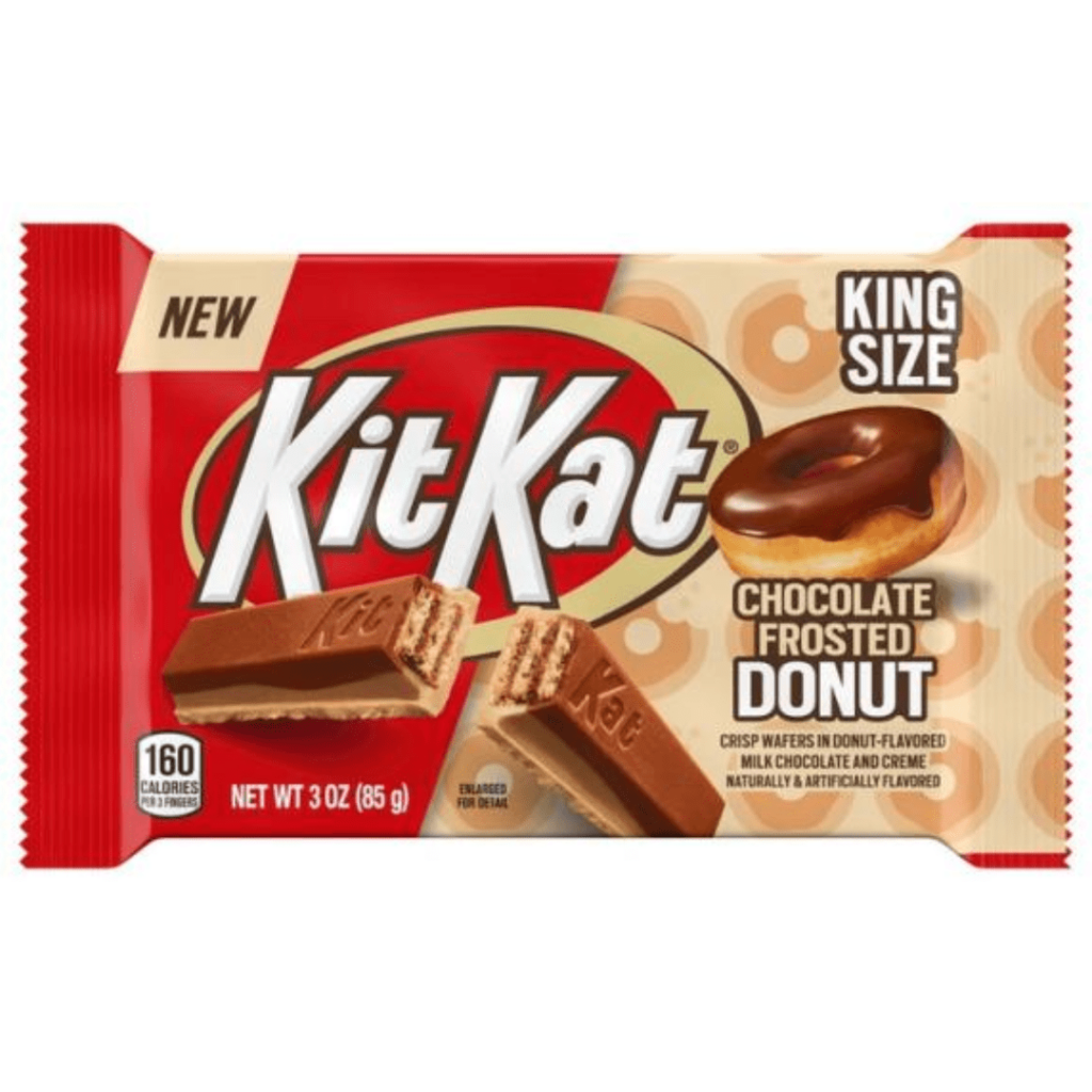 Hershey Kit Kat Chocolate Frosted Donut King Size 24x85g Pacific