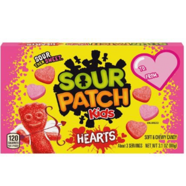 Sour Patch Kids Hearts Valentine TB 12x3.1oz-min