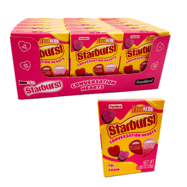 Starburst Conversation Hearts Valentine 18x0.88oz-min