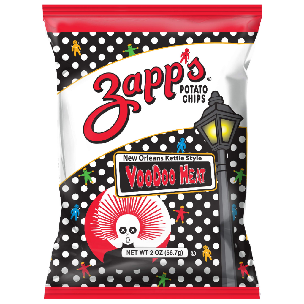 LP Zapps Potato Chips Voodoo Heat 25x2oz (Best Before June 03 2024
