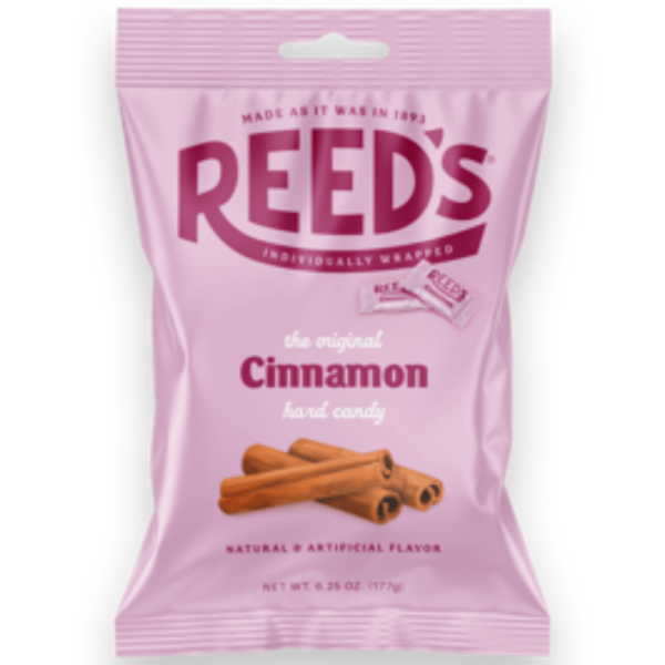 Reed's Individually Wrapped Cinnamon Hard Candy 12x6.25oz-min