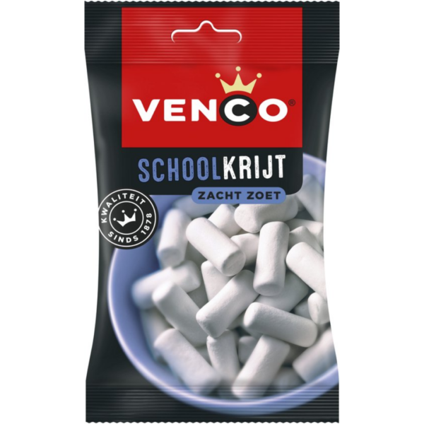 Venco Red Band Schoolkrijt Chalk Licorice 12x120g