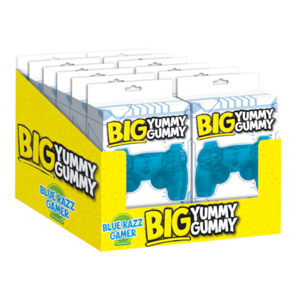 Big Yummy Gummy Blue Razz Gamer 12