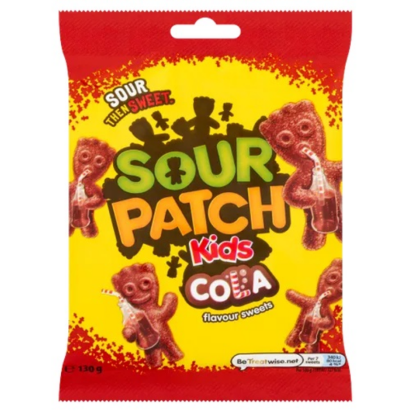 Sour Patch Kids Cola British 10x130g