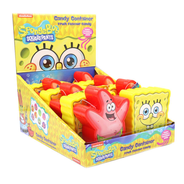 Spongebob Squarepants Candy Containers British 12x5g