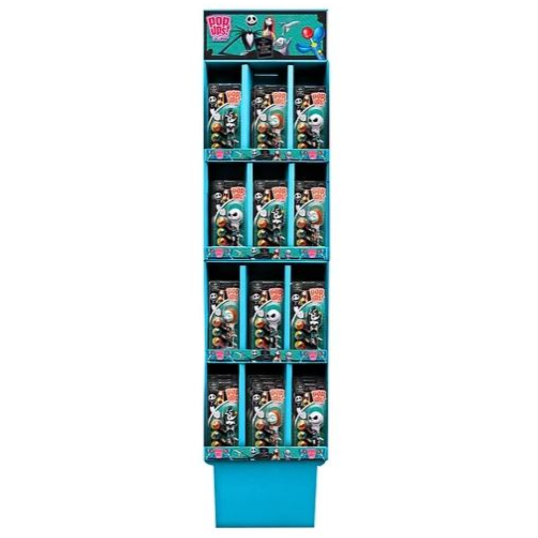 Flix Nightmare Before Christmas Pop Ups! Blister Floor Display Halloween 36 Flix Nightmare Before Christmas Pop Ups! Blister Floor Display Halloween 36