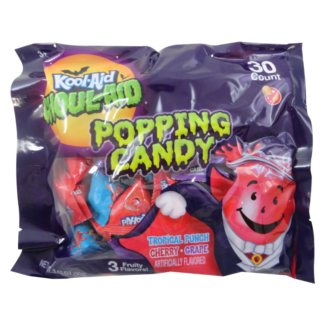 Hilco Kool-Aid Ghoul-Aid Popping Candy Thirty Pieces Halloween 12x3.17oz Hilco Kool-Aid Ghoul-Aid Popping Candy Thirty Pieces Halloween 12x3.17oz
