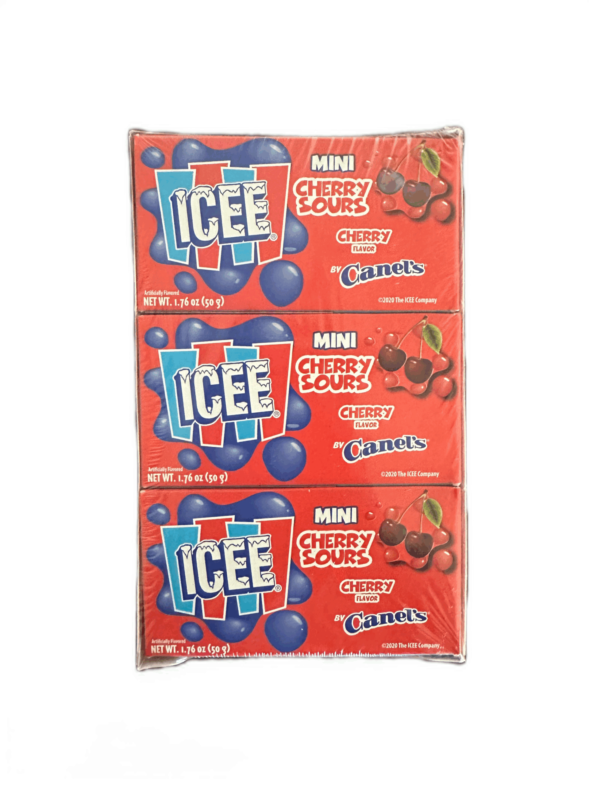Canel's Icee Mini Cherry Sour Jelly Beans 9x1.7oz Canel's Icee Mini Cherry Sour Jelly Beans 9x1.7oz