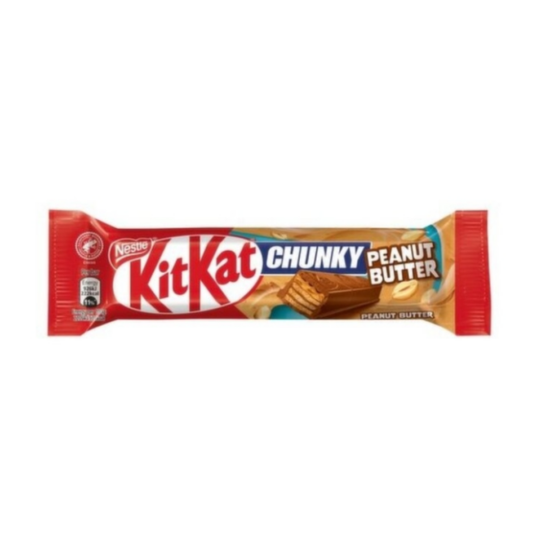 Nestle Kit Kat Chunky Peanut Butter Price Marked British 24x42g