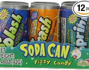 Exclusive Brands Kidsmania Soda Blasters Fizzy Candy 12