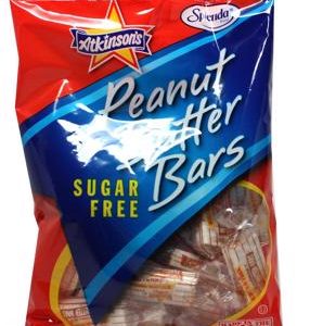 Atkinson Sugar Free Peanut Butter Bars 12x3.75oz