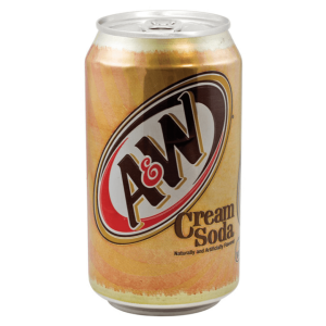 A&W Cream Soda 12x355ml (Best Before December 08 2026)