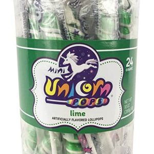 Adams & Brooks Mini Unicorn Pops Lime 24